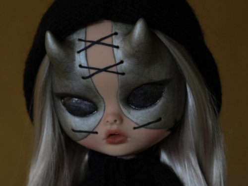 OOAK Custom Blythe Doll “LAMIA”, Art Doll, Custom Blythe Doll, Blythe Custom, Blythe Creepy Doll, Blythe Horror Doll, OOAK Blythe Doll